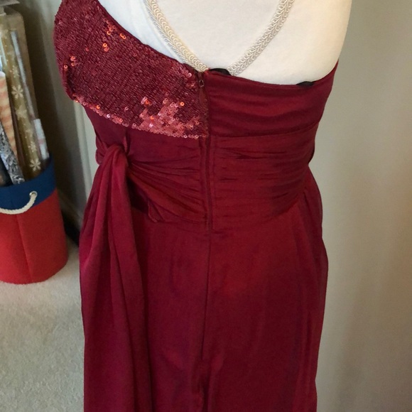 Floor Lenght Silk Dress - Picture 3 of 4